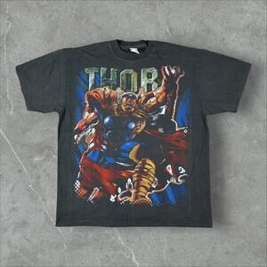 Vintage Thor Marvel Comics AOP All Over Print XL Single Stitch Reprint T-Shirt